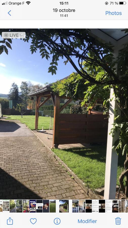 Au Coeur Des Vosges Apartman Laval-sur-Vologne Kültér fotó